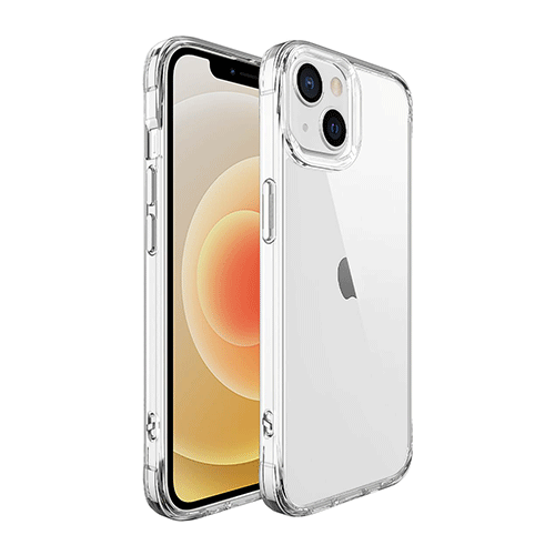 Düşməyə qarşı şəffaf TPU PC qutusu